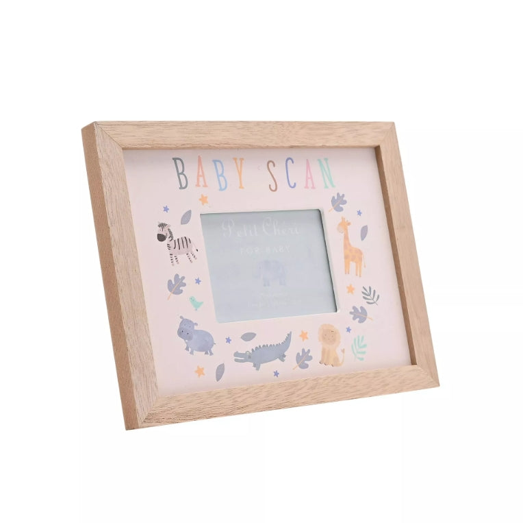 Petit Cheri Animal Border Baby Scan Frame