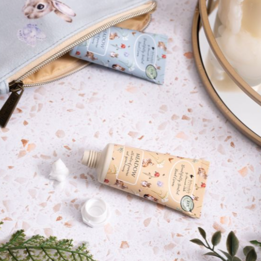 Wrendale -'Meadow' Rabbit and Fox Mini Hand Cream Gift Pouch