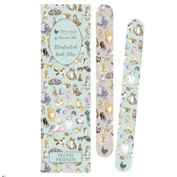 Wrendale - 'Feeline Friends' Nail File Set