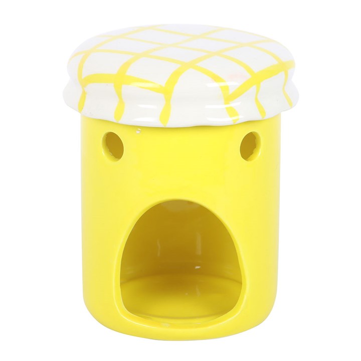 Sale - Lemon Curd Jar oil Burner and Wax Warmer