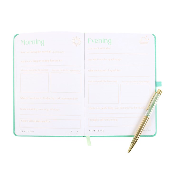 A5 Wellness Journal With Pen
