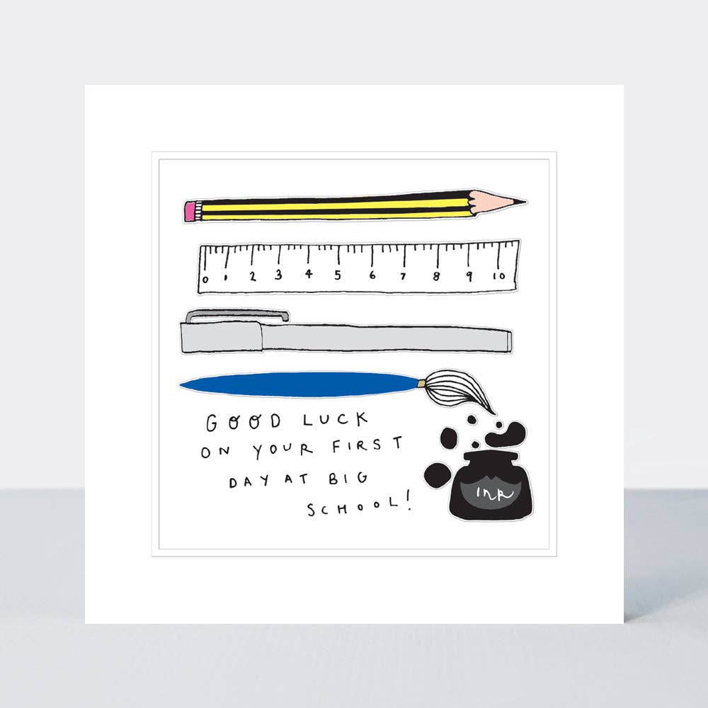 Pocket Rocket - Good Luck at Big School-Stationery Set