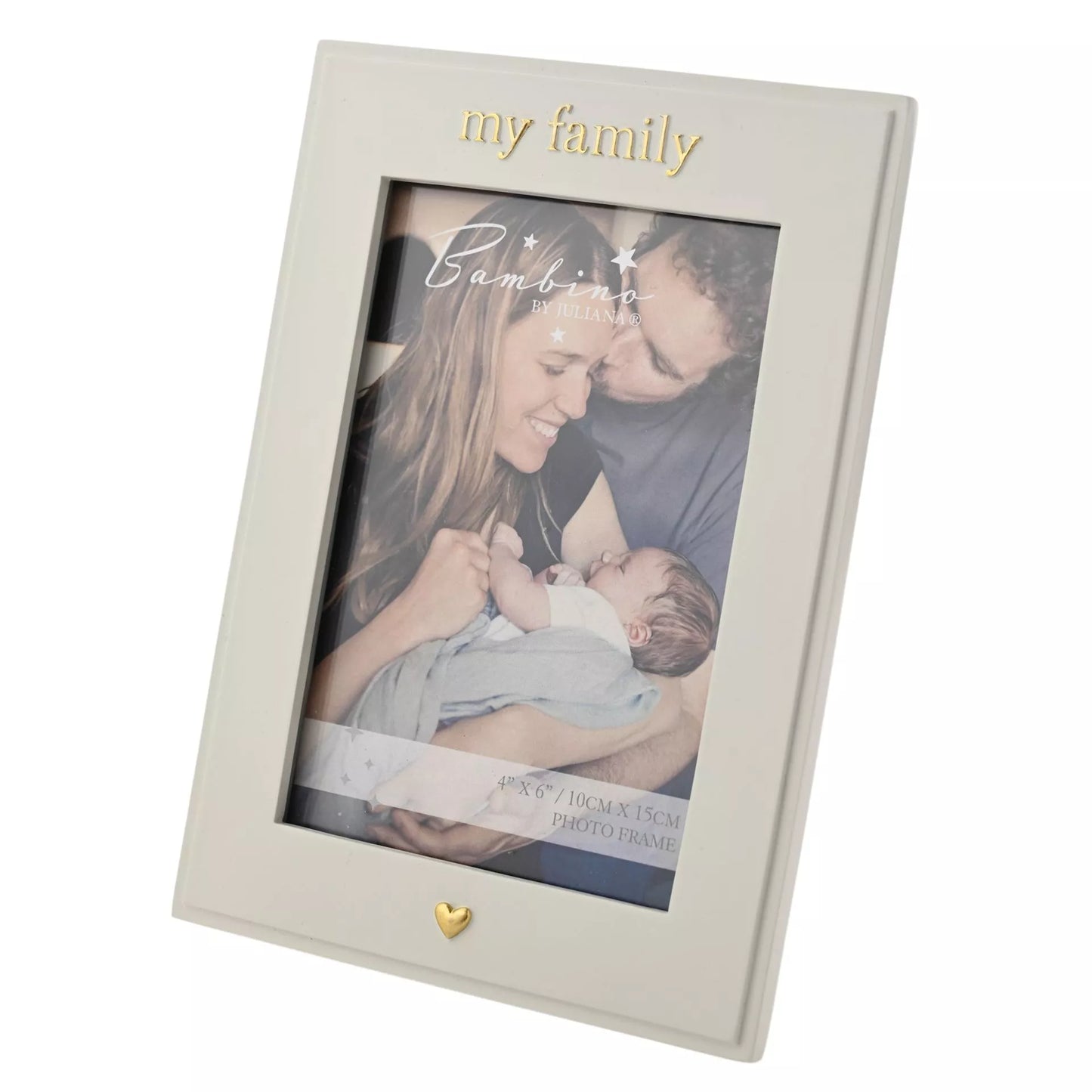 Bambino 'My Family' Photo Frame 4" x 6"