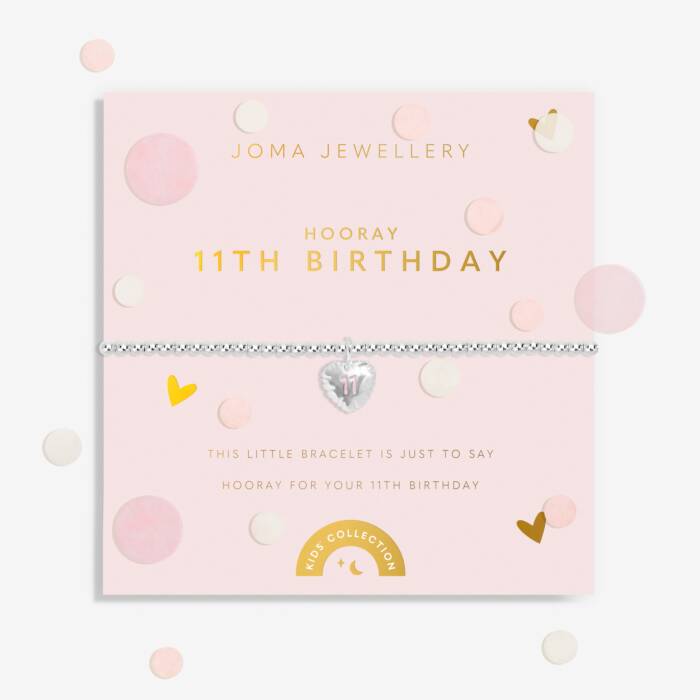 Joma Jewellery - Kids Bracelet - Birthday Girl 11th