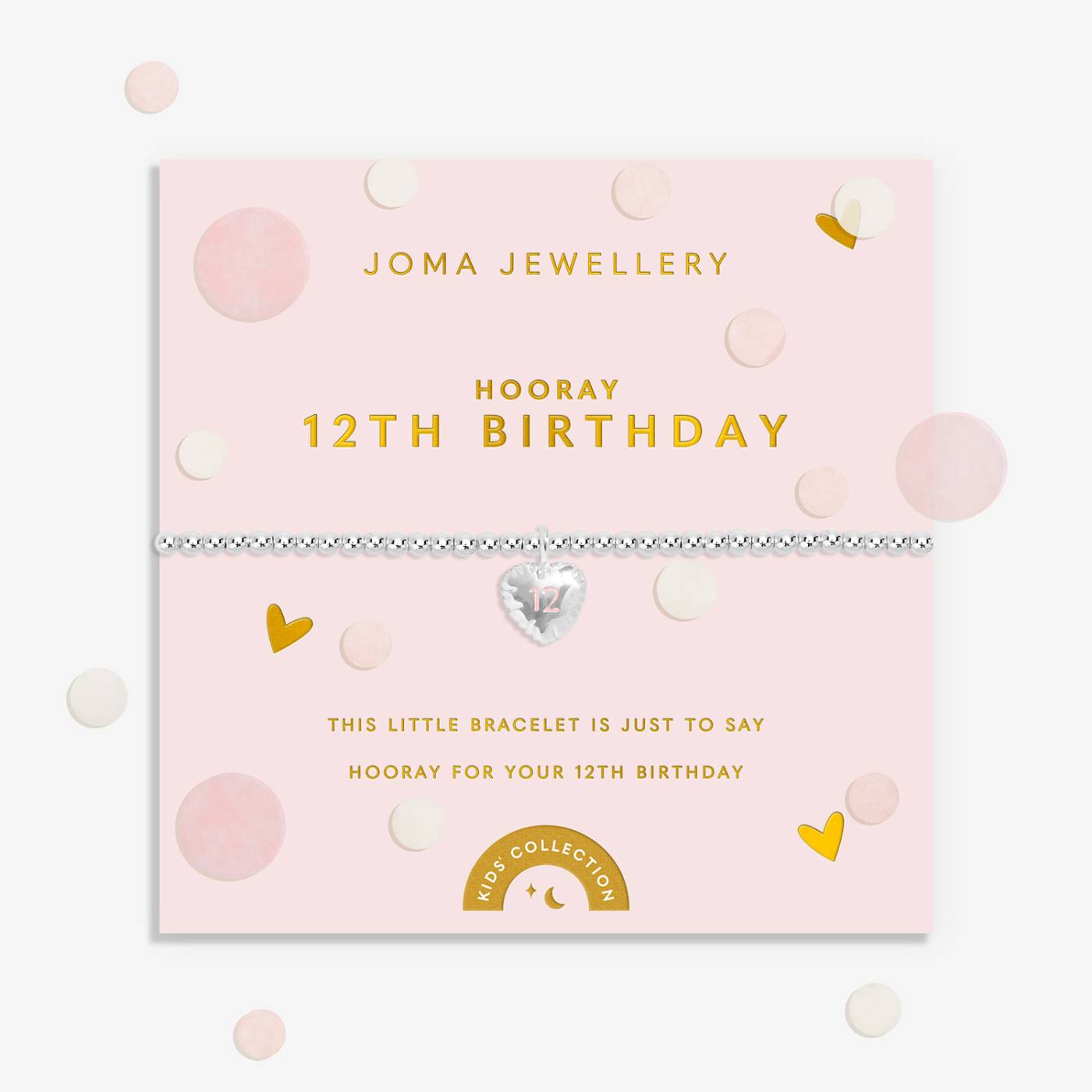 Kids' Confetti A Little '12th Birthday' Bracelet