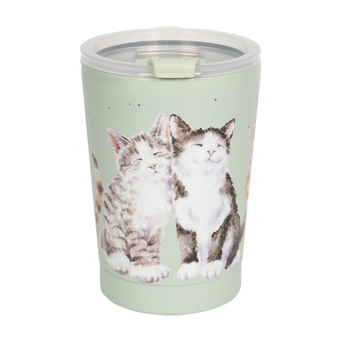 Wrendale 'Feline Friends' Cat Thermal Travel Cup