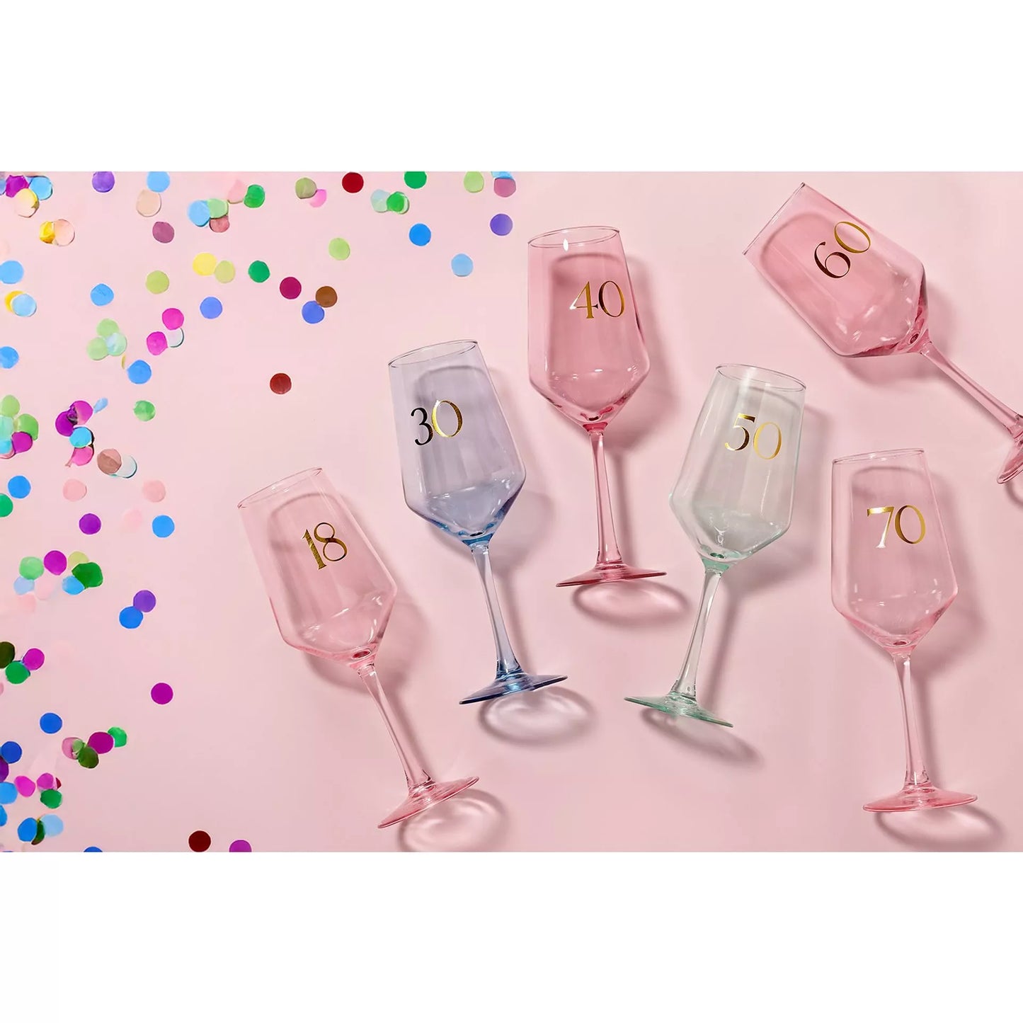 Confetti Wine Glass - 21