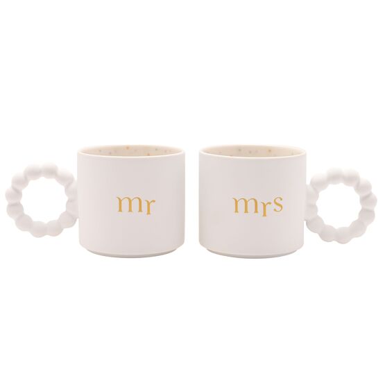 Mr & Mrs Mug Set