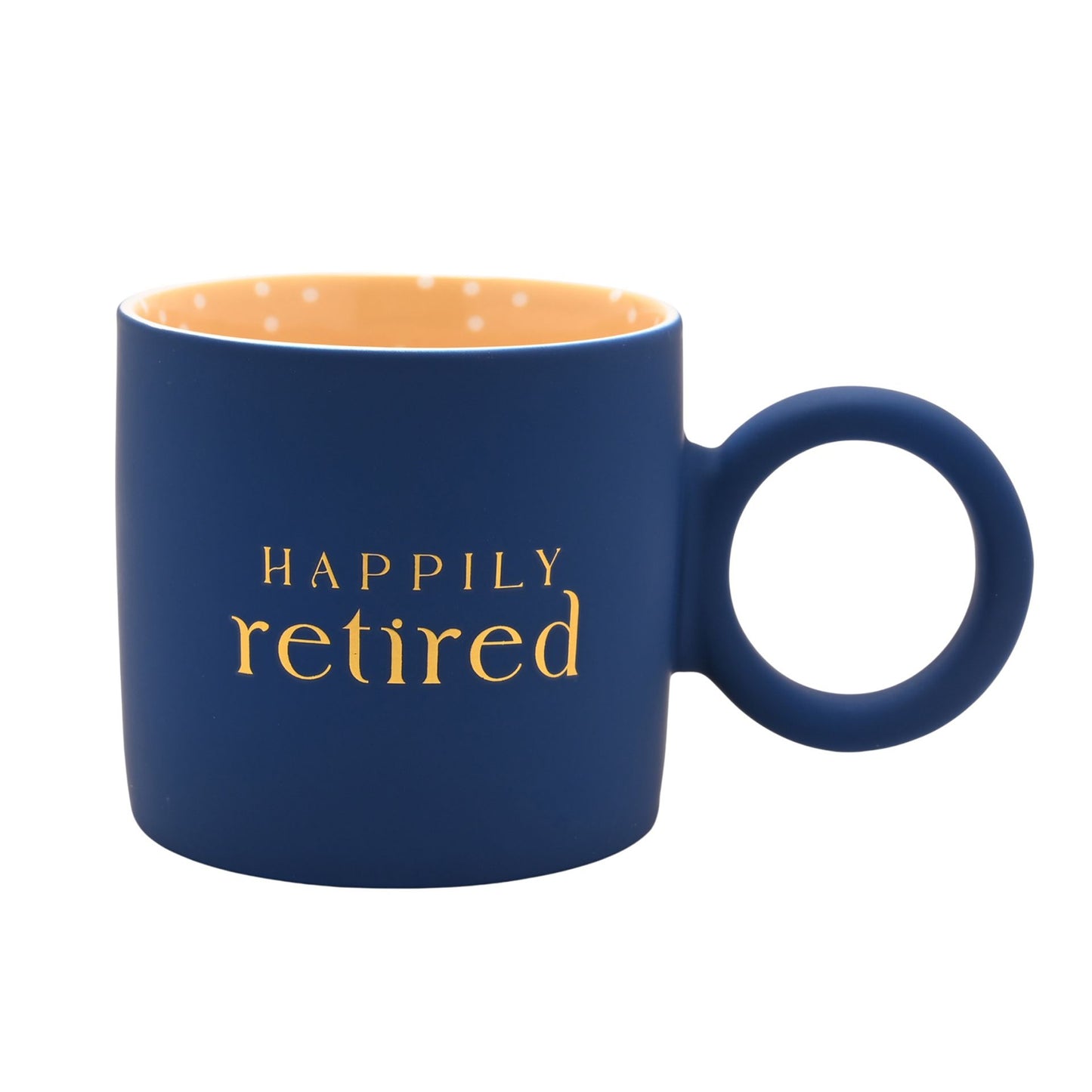 Happy Retirment Mug - Navy