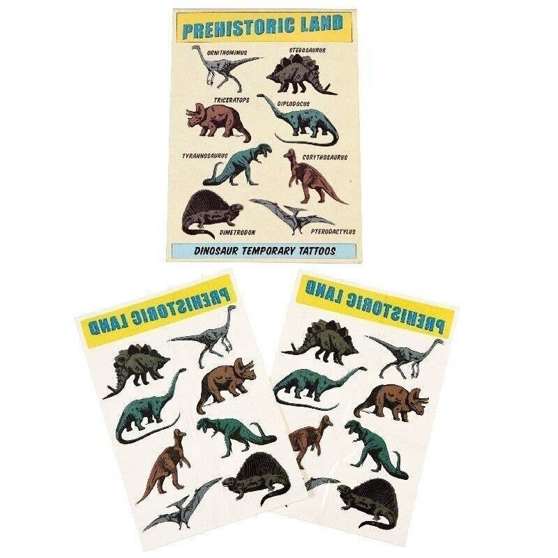 Temporary Tattoos - Prehistoric Land