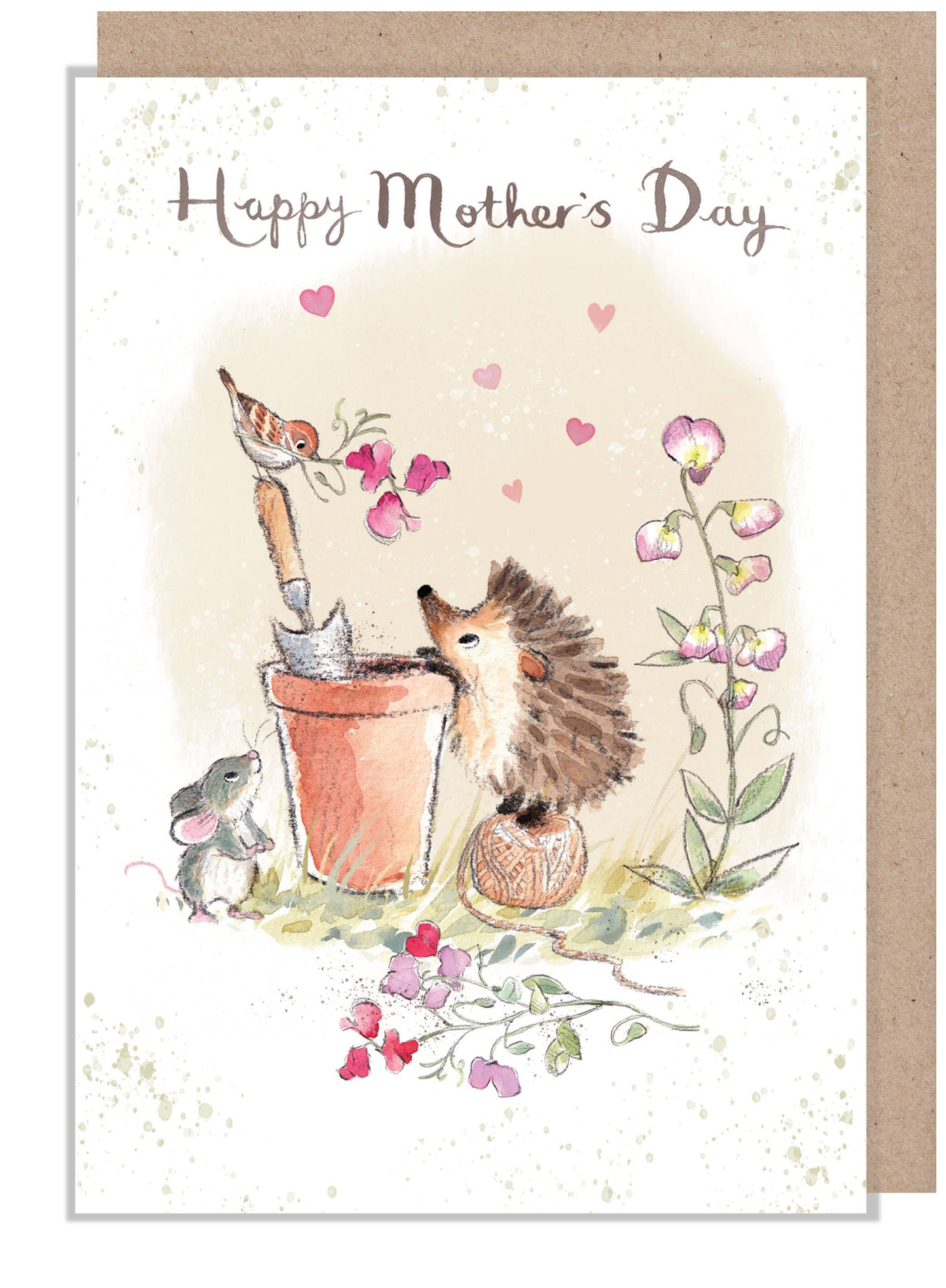 Giant Card - Mothers Day - Hedgehog and Mouse - XL018