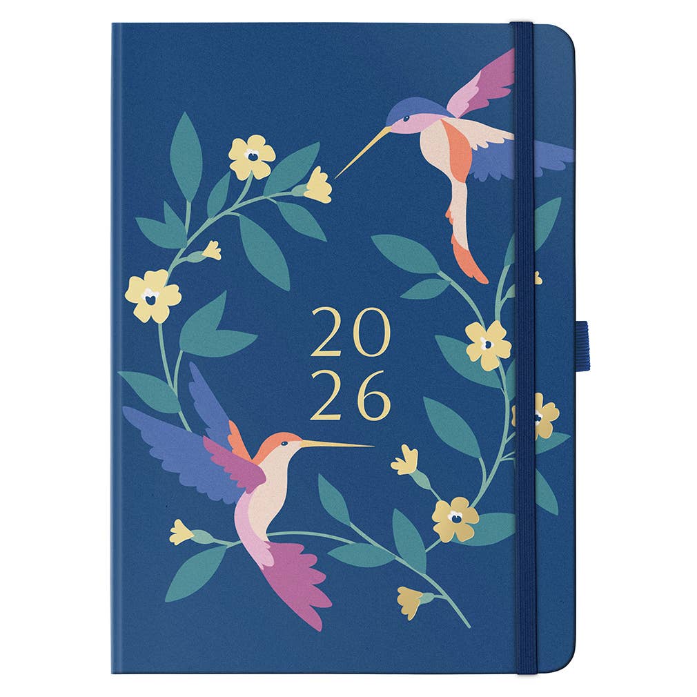 2026 Diary | Busy Life Diary & Weekly Planner | Birds Design