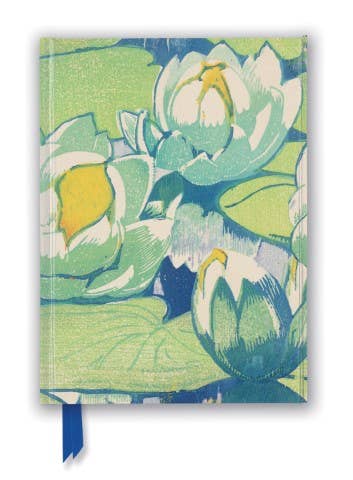 NGS: Mabel Royds: Water Lilies (Foiled Journal): Flame Tree Notebooks