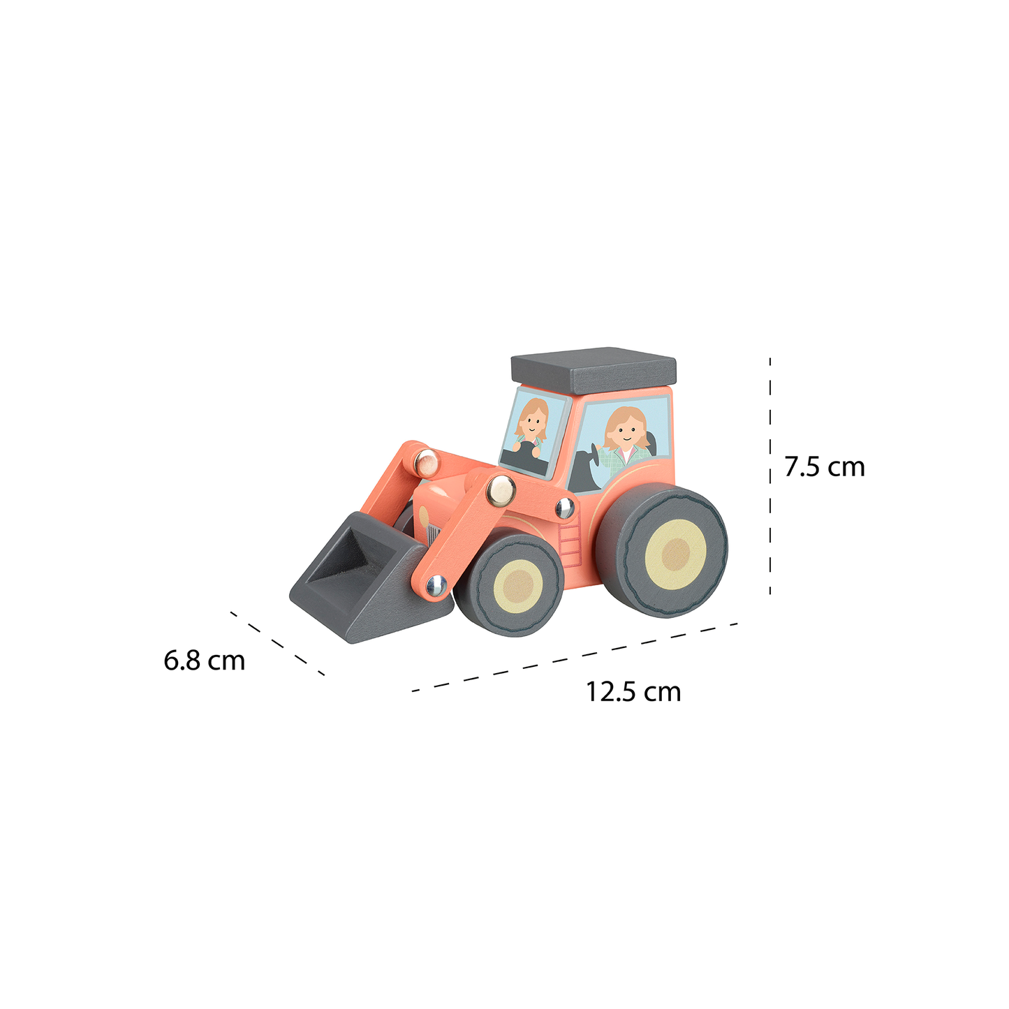 NEW! Farm Wooden Loader Tractor