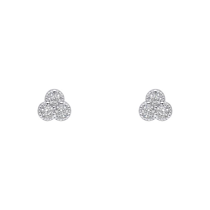 Gecko - Trilogy stud earrings