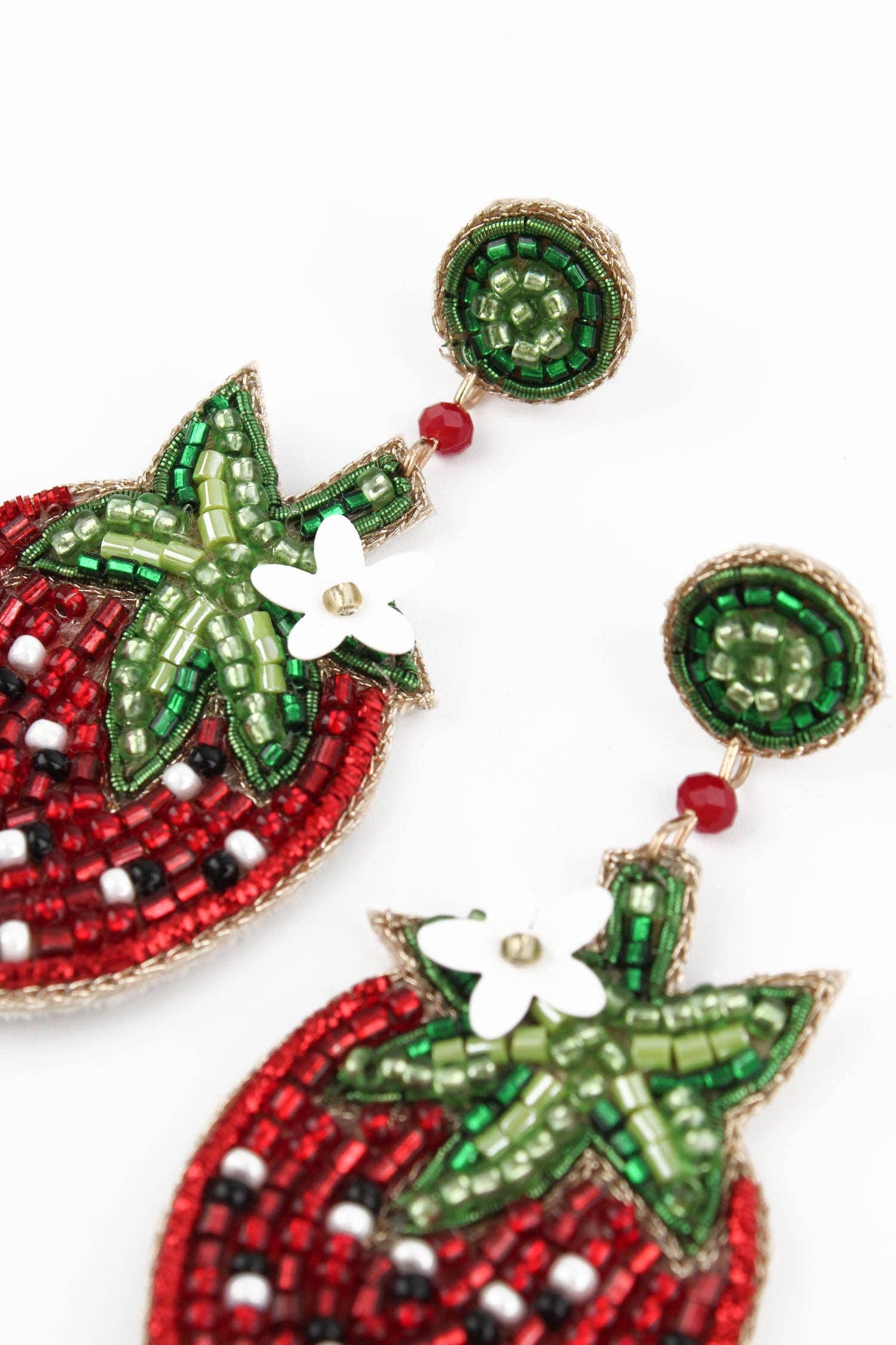 STRAWBERRY EARRINGS