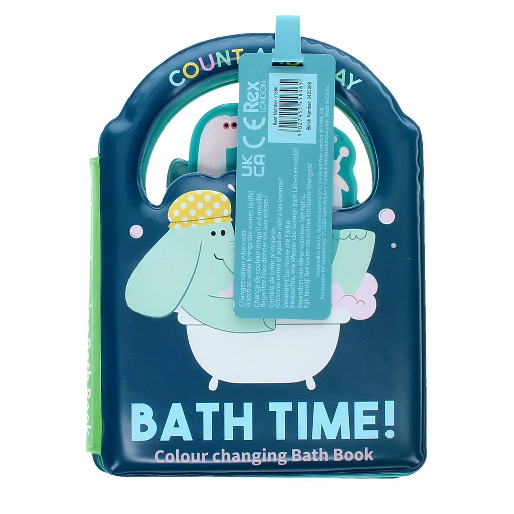 Colour changing bath book - Bath Time!