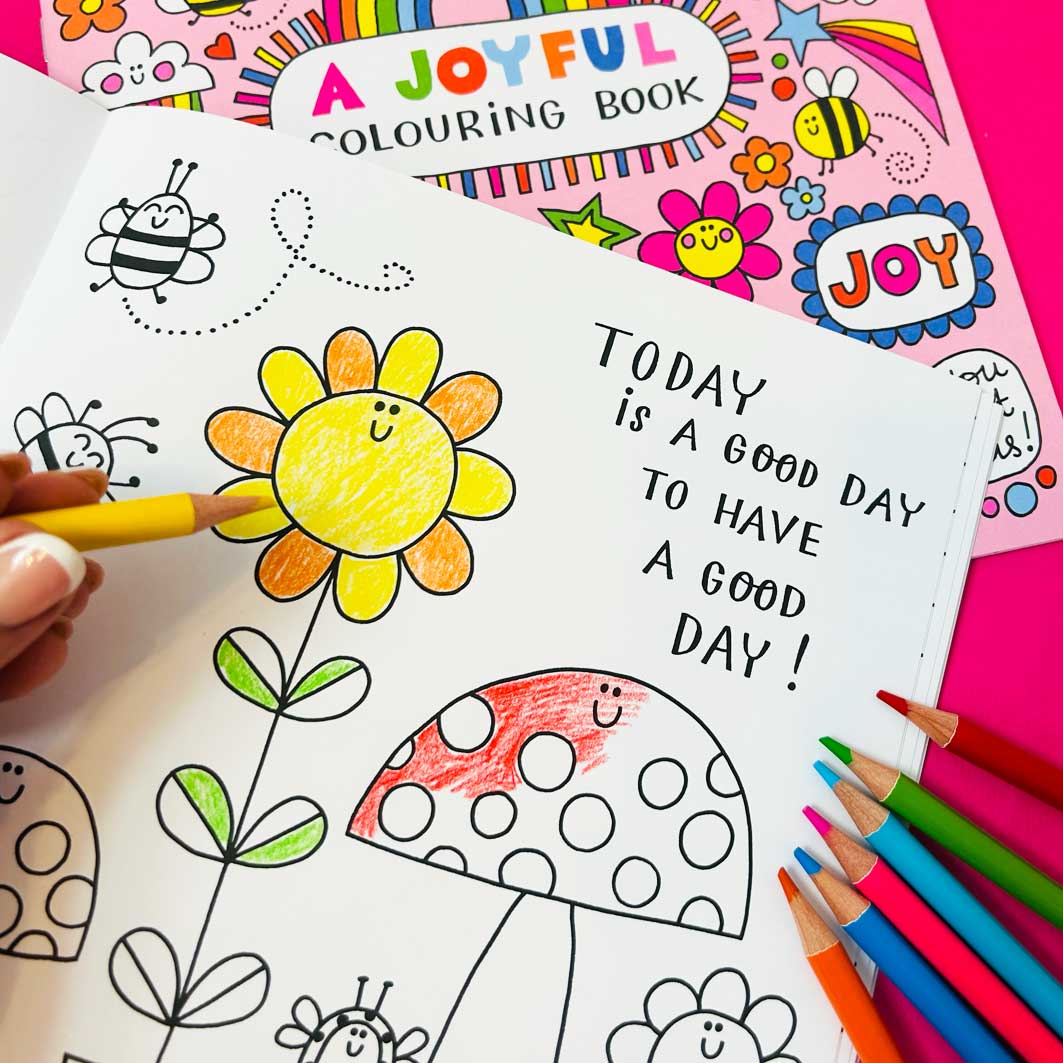 A Joyful Colouring Book For Kids