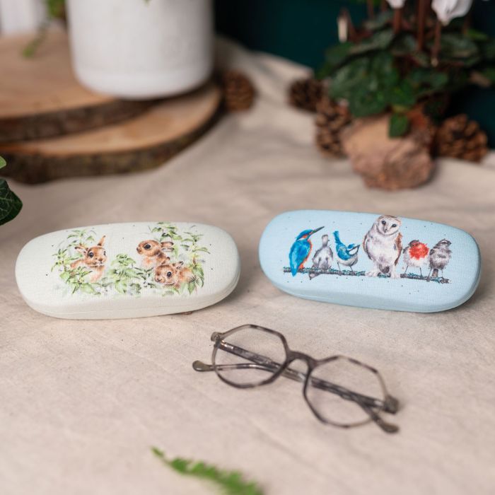 Wrendale - 'Pottering about' Bird Glasses Case