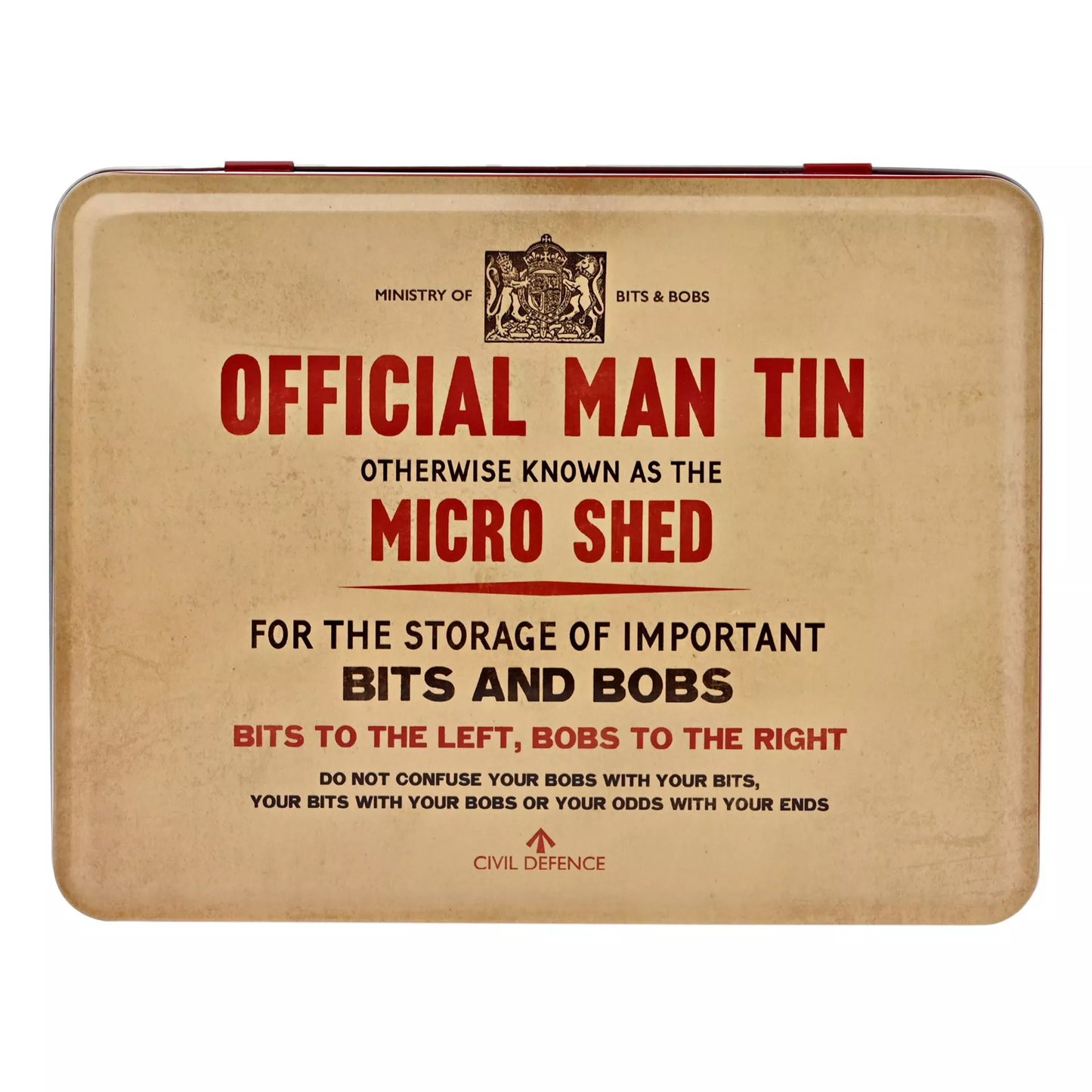 Civil Defence Micro Shed Tin