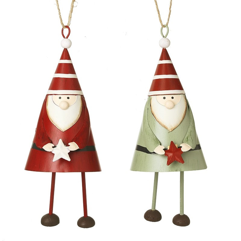 SANTA HOLDING STAR RED OR GREEN