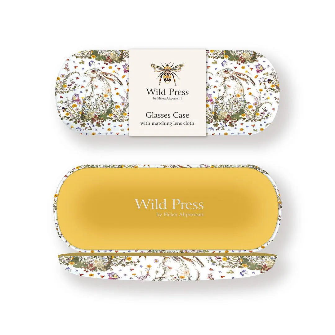 Glasses Case - Wildflower Hare