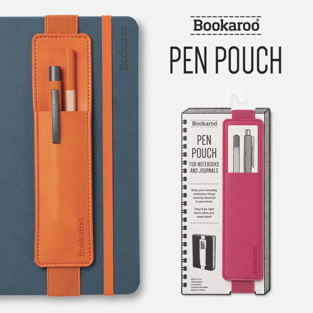 Bookaroo Pen Pouch - Brown