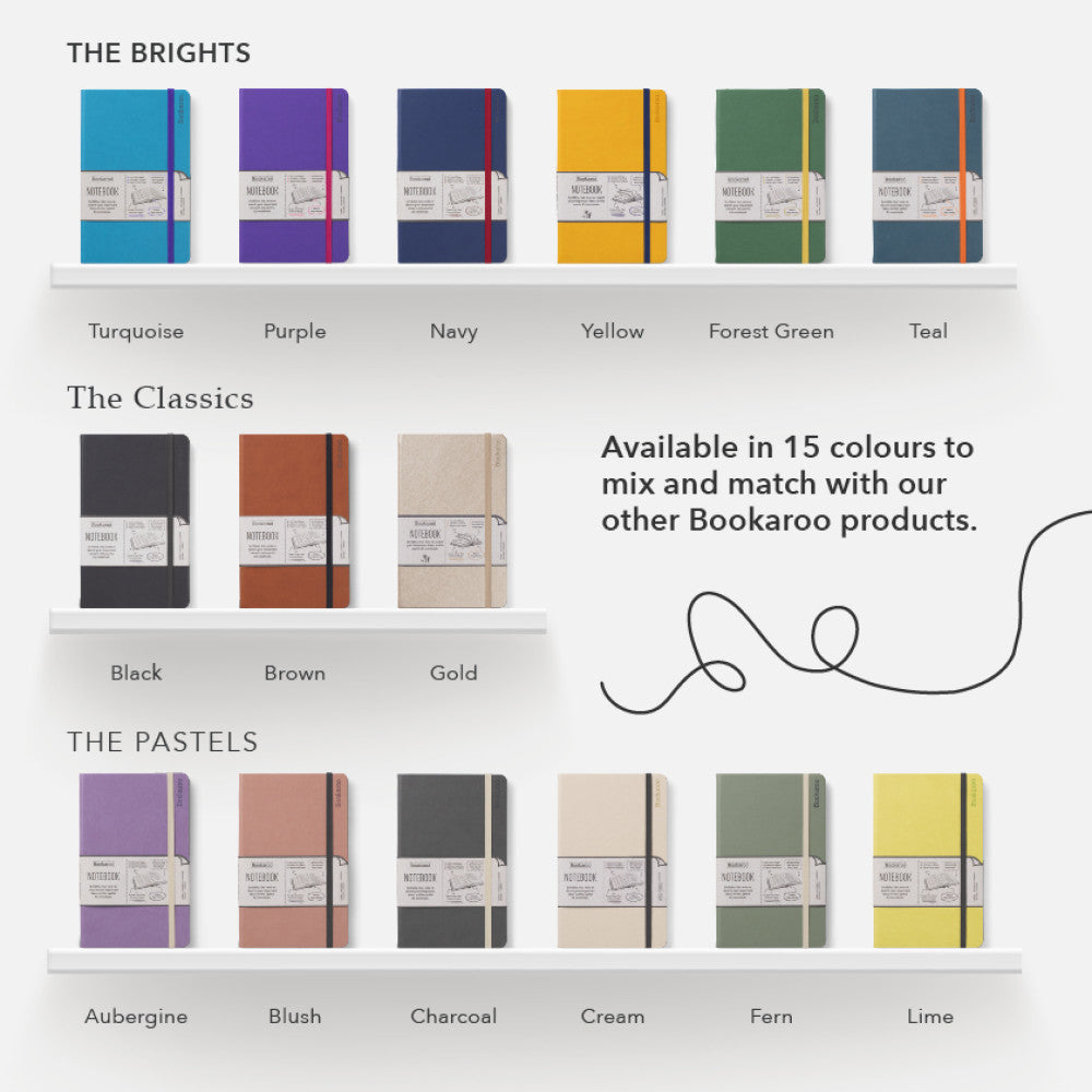 Bookaroo Notebook - Brown