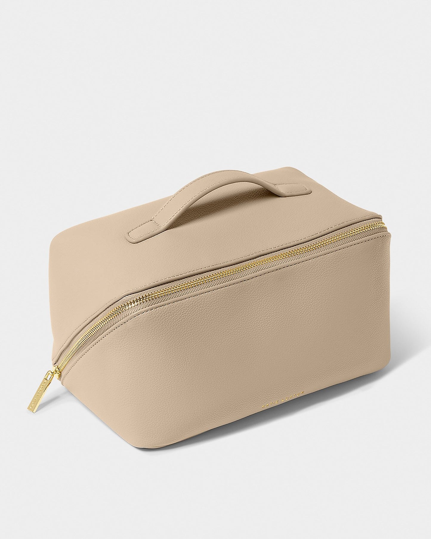 Soho Large Light Taupe Make Up & Wash Bag