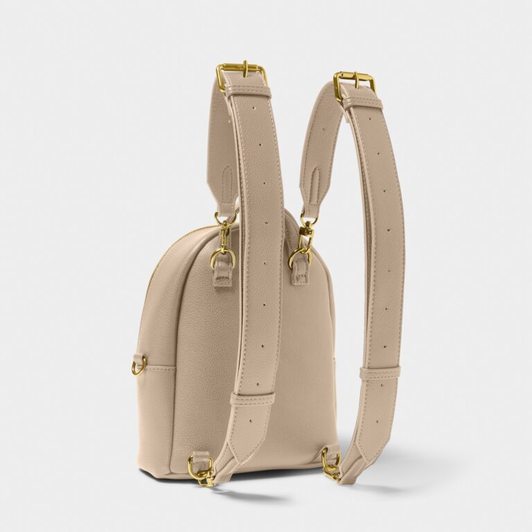 Katie Loxton - Mika Small Backpack in Light Taupe