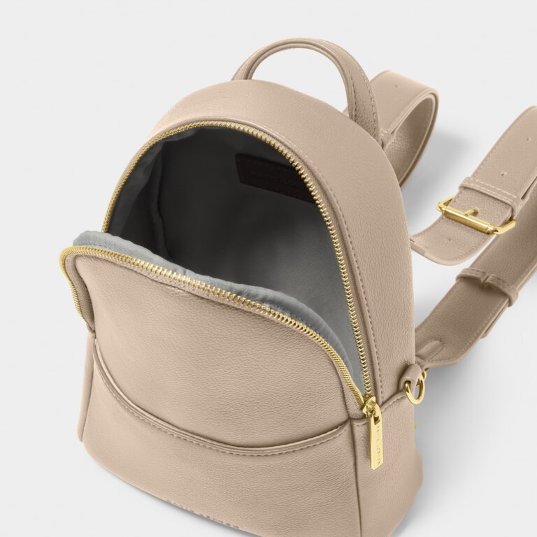 Katie Loxton - Mika Small Backpack in Light Taupe