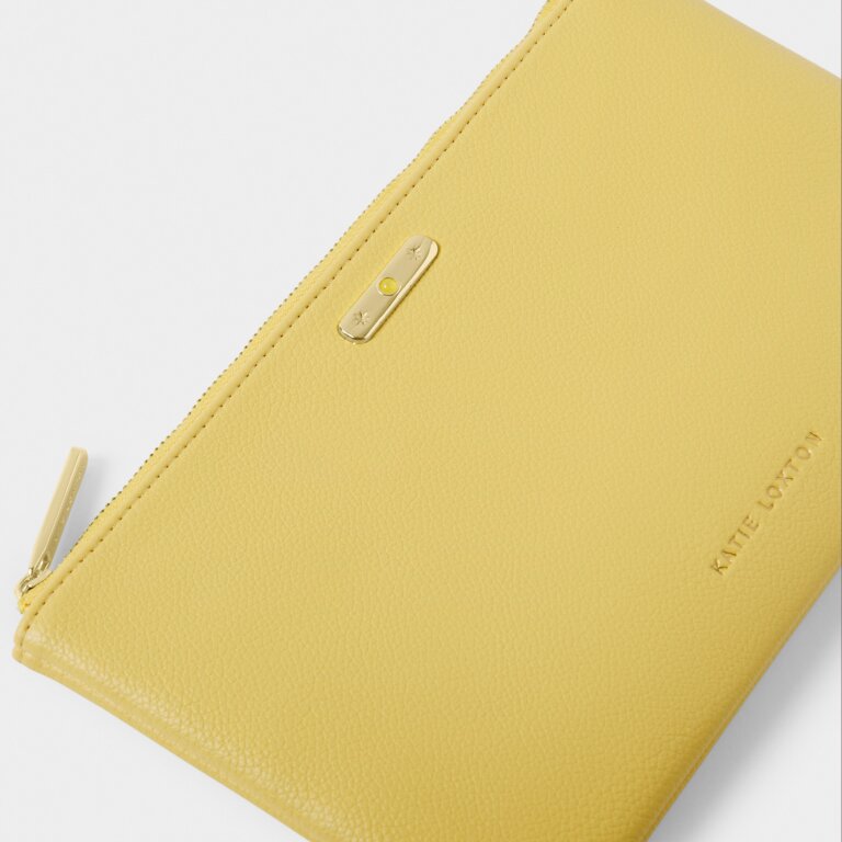 Katie Loxton - Birthstone Pouch 'November' Yellow Quartz