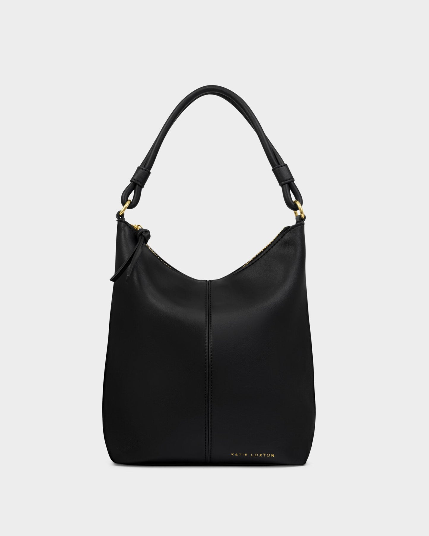 Hallie Satchel Bag - In Black