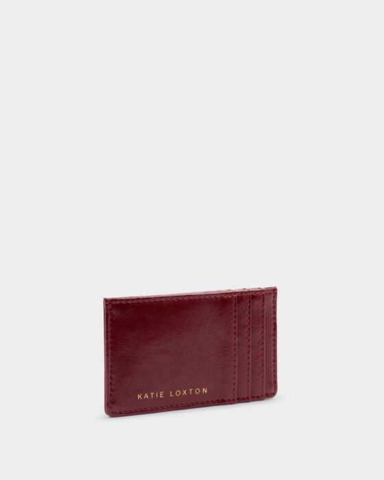 Laila Card Holder - In Cherry