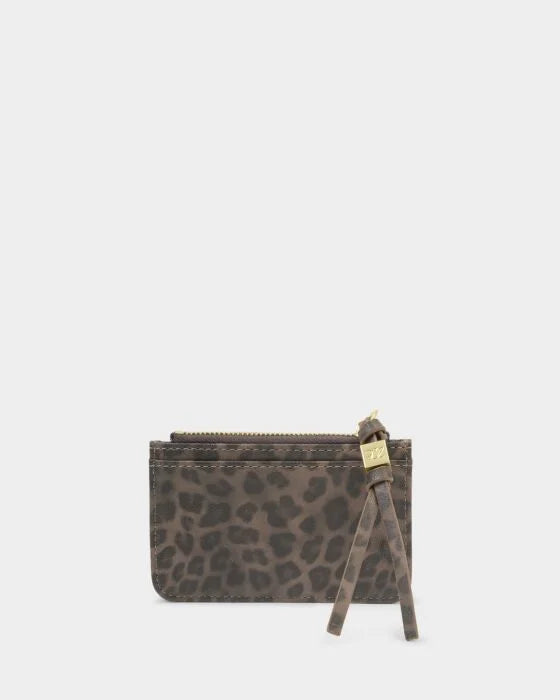 Gift Boxed Coin & Card Holder - Leopard