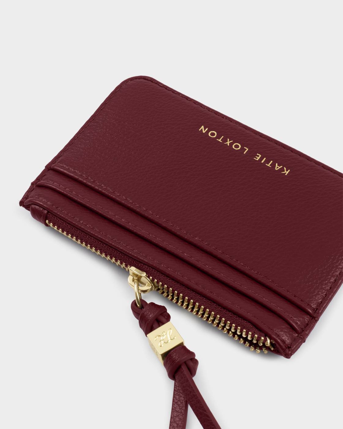 Lottie Coin Purse and Card Holder in Cherry