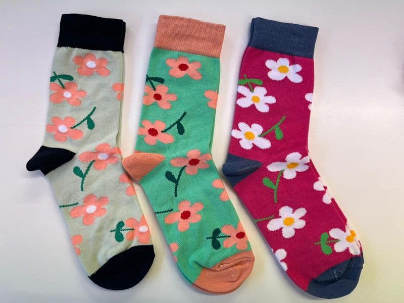 Bamboo Socks - Daisy