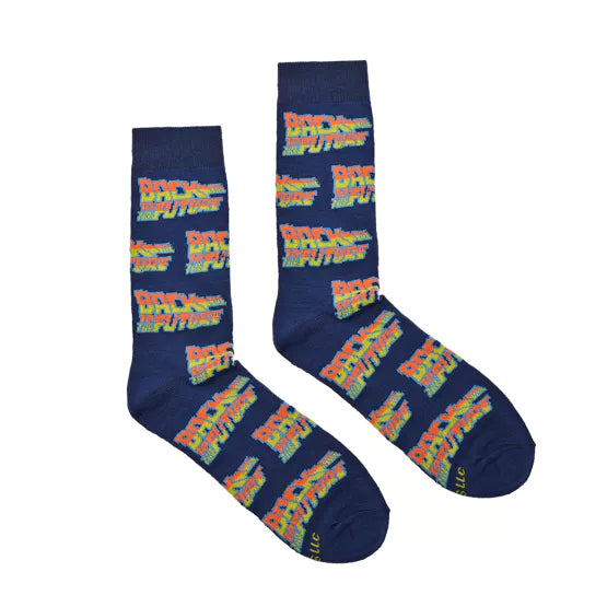Crazy Socks - Back To The Future