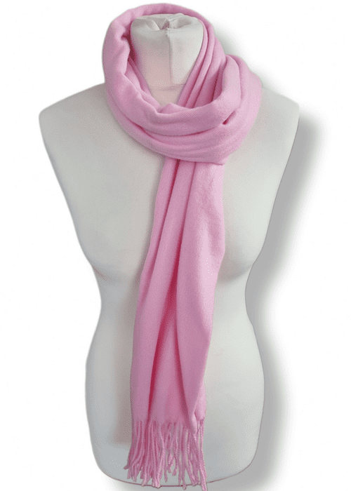 Plain Faux Cashmere Scarf