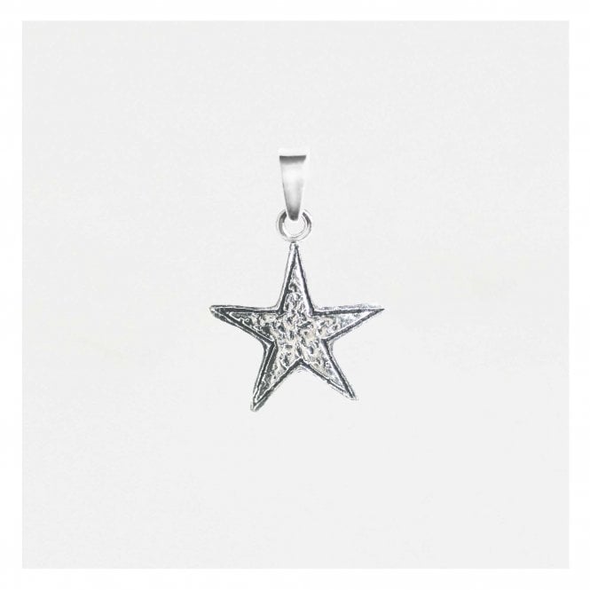 Star - Sterling Silver charm with Chain