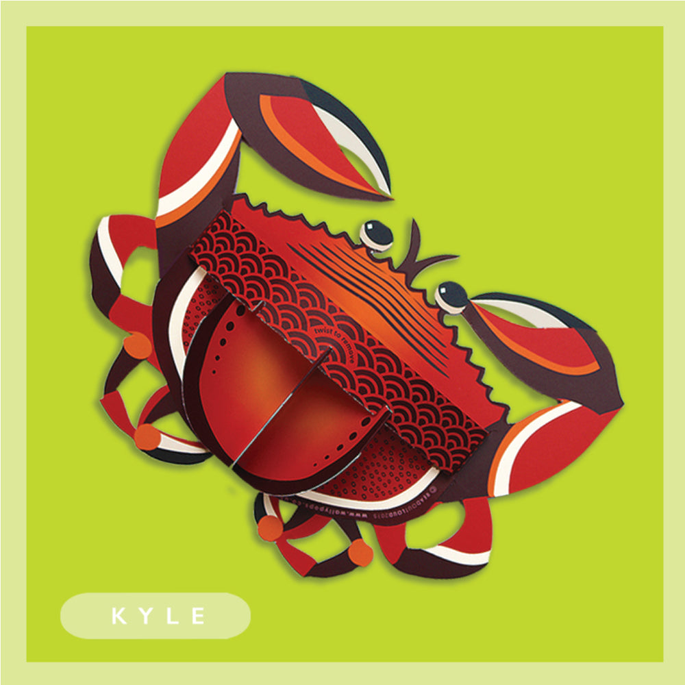 Pop-Up Sticking Card - Kyle