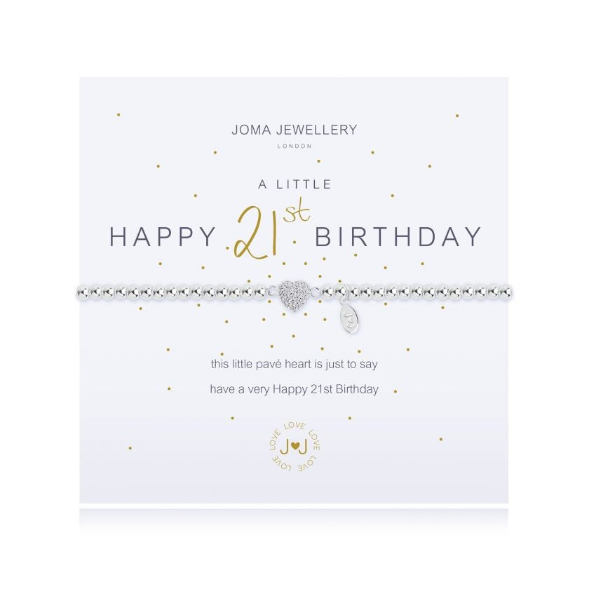 Joma Jewellery A Little 21st Bracelet