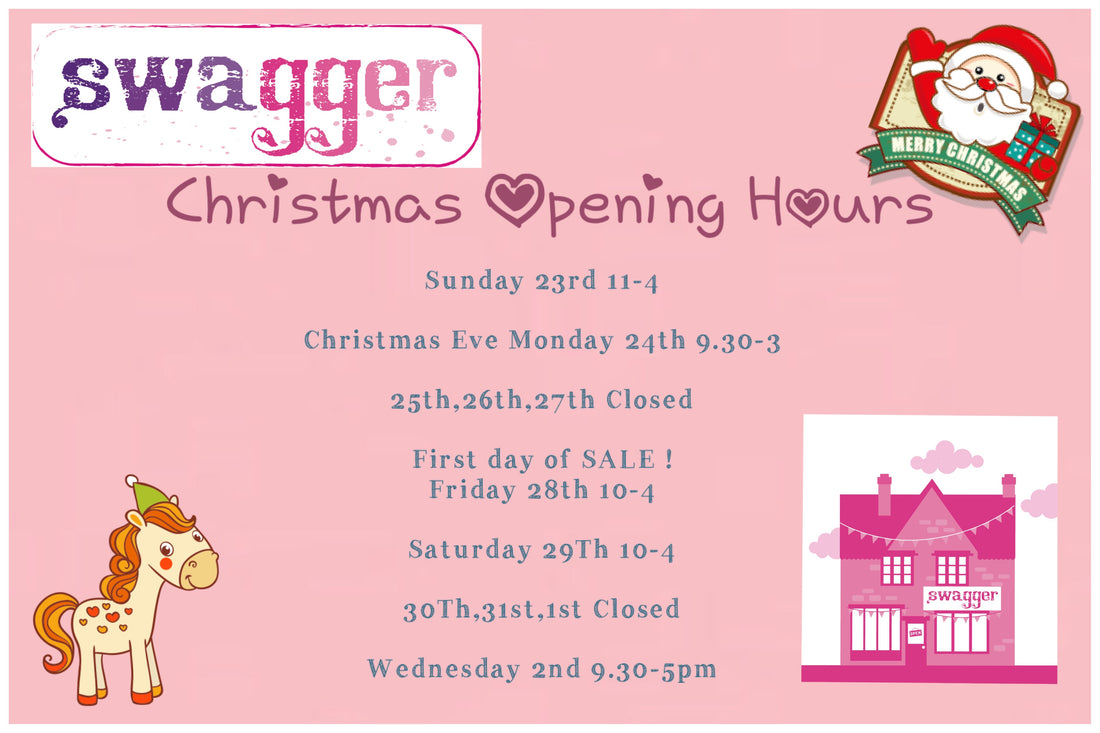 Christmas Opening Hours