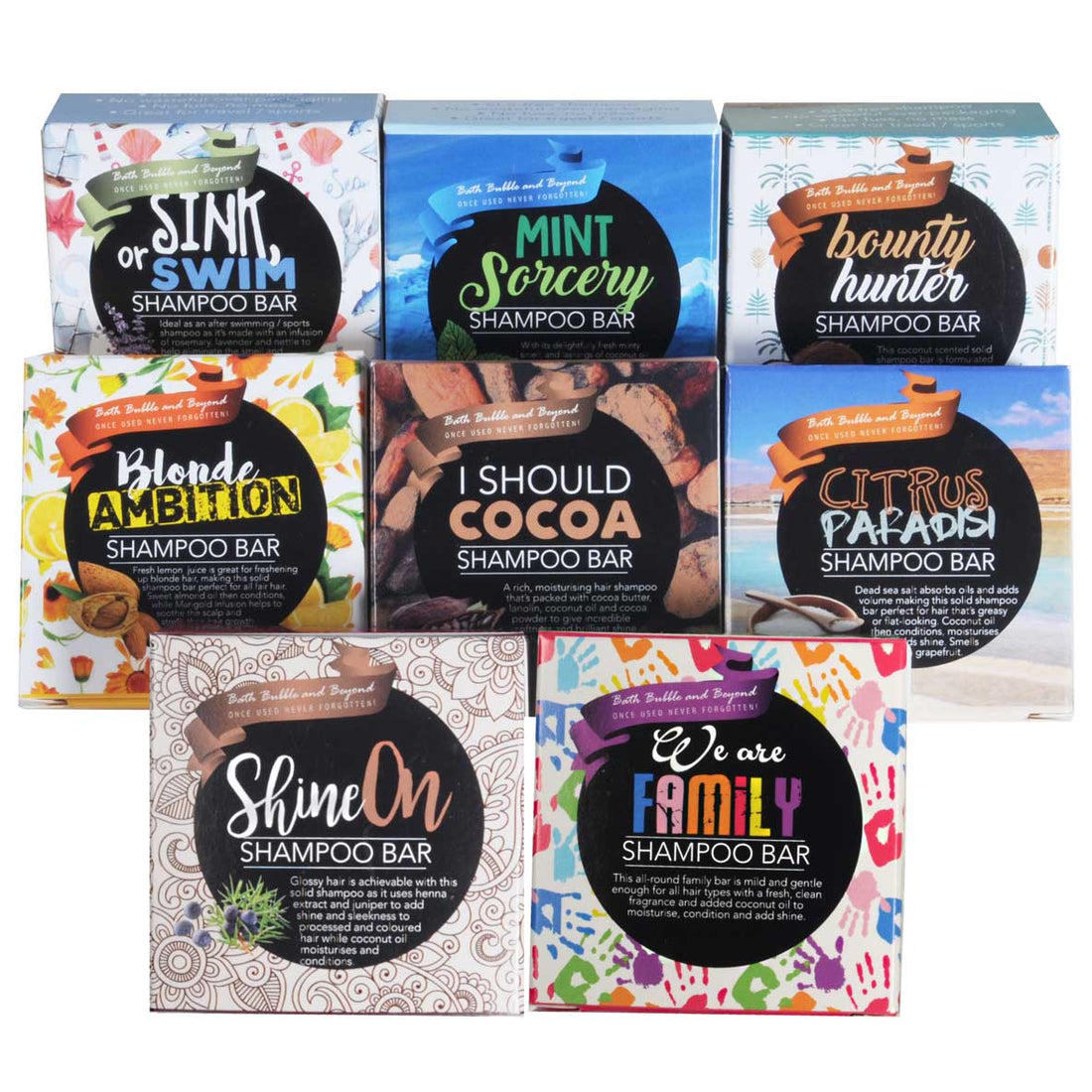 Shampoo and Conditioner bars at Swagger