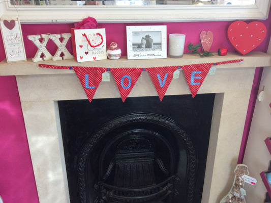 Letter Flag bunting inspiration