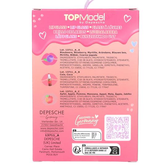 TOPModel Lip Gloss Set BEAUTY and ME
