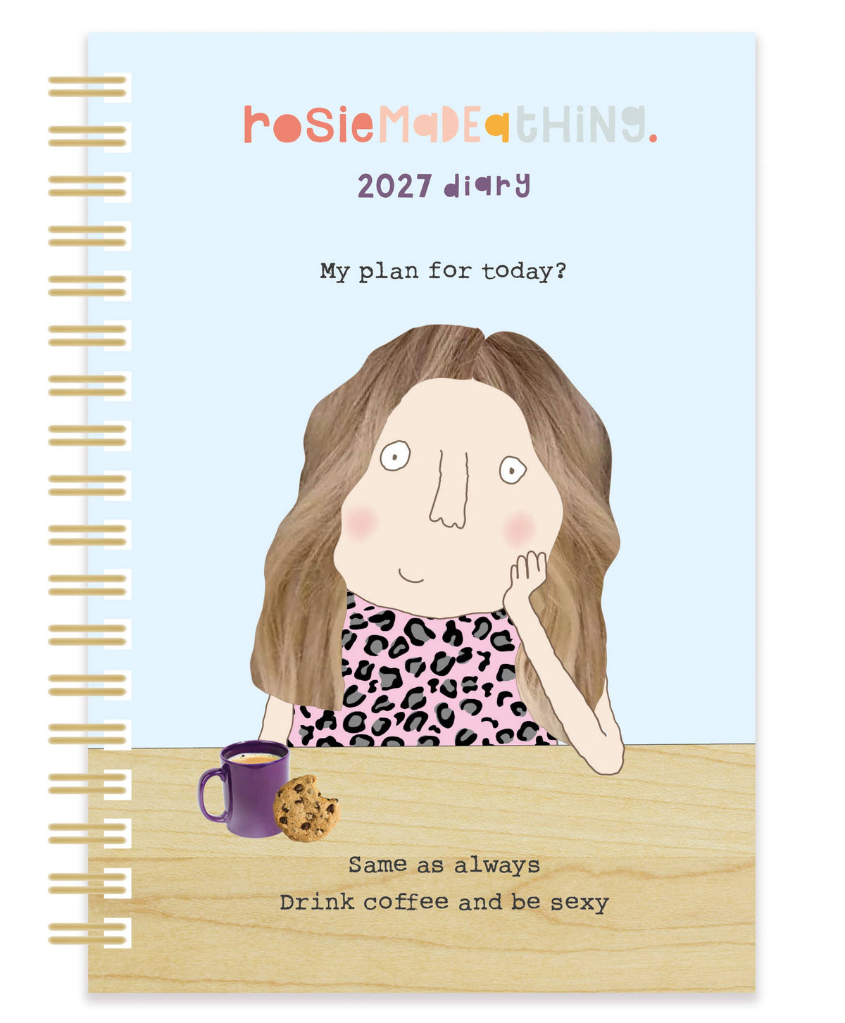 Rosie Made a Thing 2027 A5 Wiro Diary