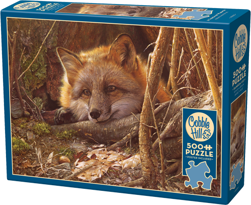 A Touch of Warmth 500 Piece Cobble Hill Puzzle + Poster