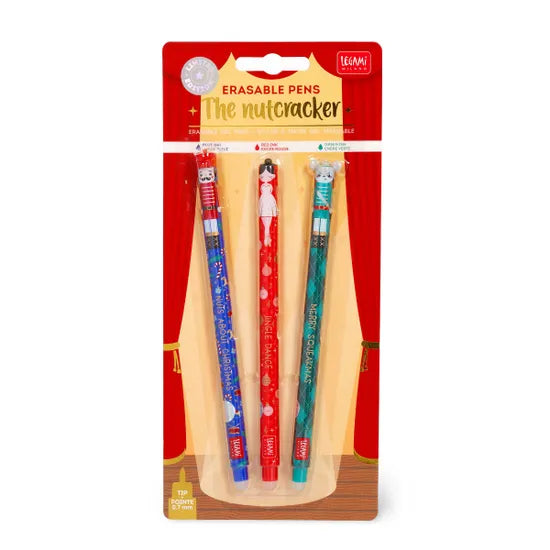 Legami - Nutcracker Erasable Pens