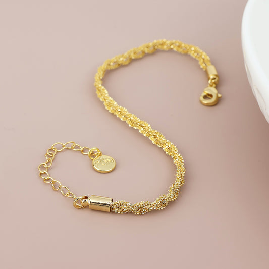 POM - Willow Faux Gold Plated Bracelet